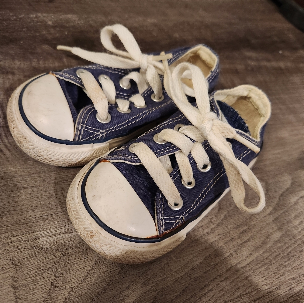 Navy Converse